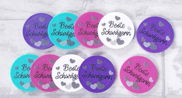 Einkaufswagenchip Beste Schwägerin